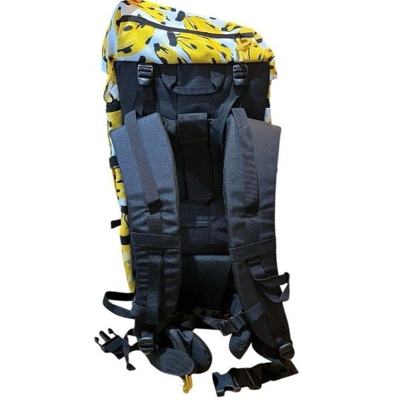 Farm Rio Yellow Banana Travel Hiking Extra Large Backpack Camping New - Picture 4 of 10